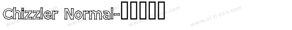 Chizzler Normal字体转换